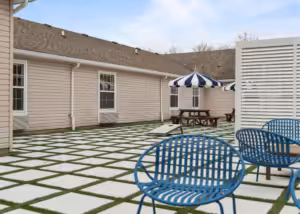 Outdoor spaced at Skylight Recovery Center