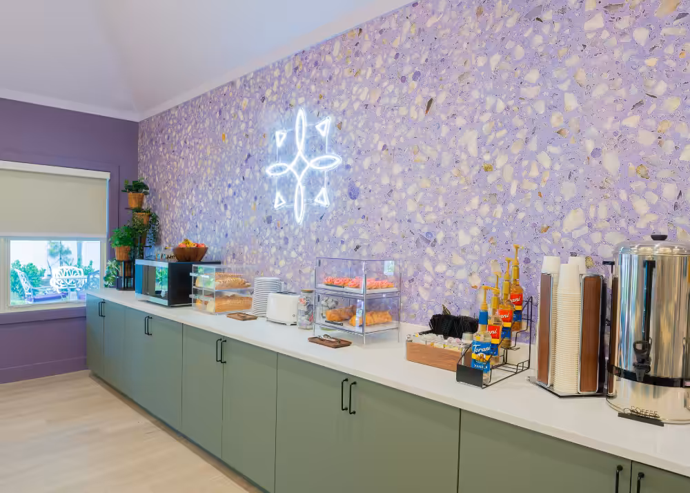 Dining area at Prisma