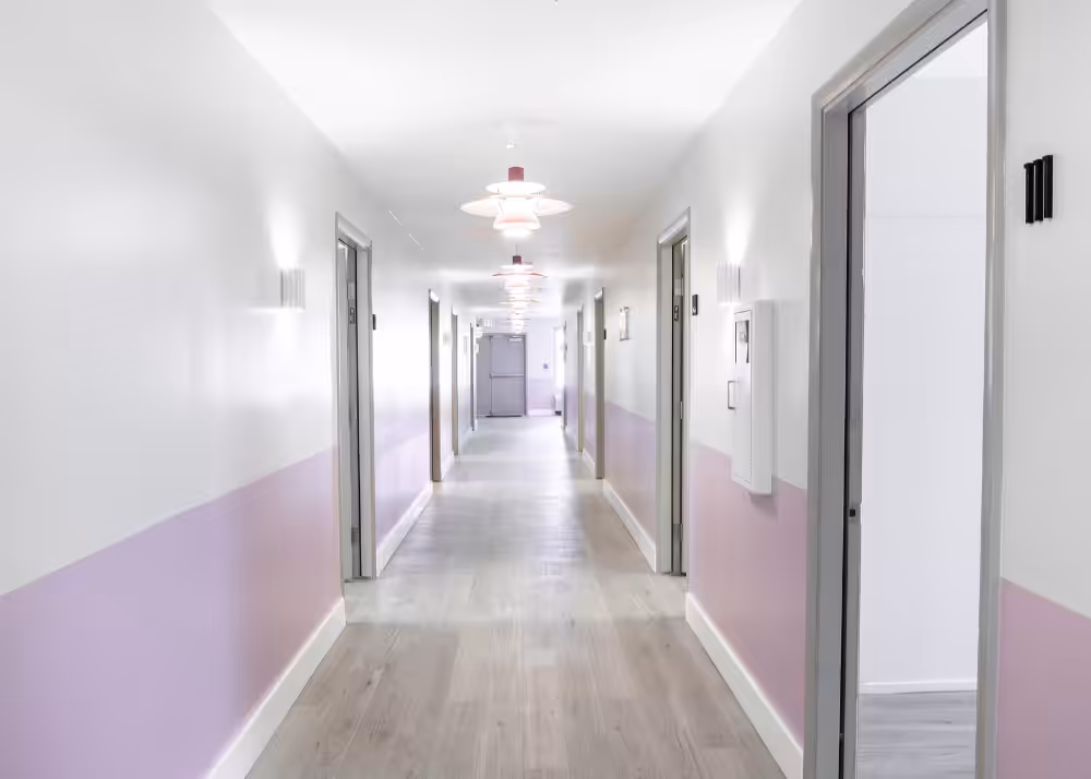 Hallways at Prisma Recovery Center