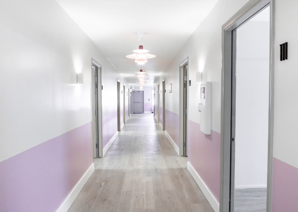 Hallways at Prisma Recovery Center