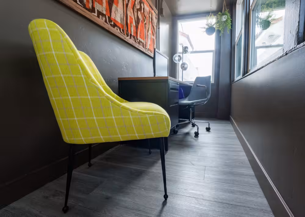 A therapist's office at Radar